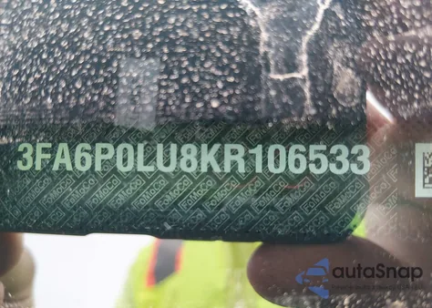 2019 Ford Fusion Hybrid Se from USA, damaged, VIN 3FA6P0LU8KR106533